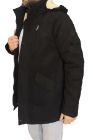 BayAygun 3125 Gabardin Dar Kesim Kaban_Siyah resmi