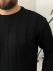 BayAygun 6350 Fitilli Bisiklet Yaka Kazak_Siyah resmi