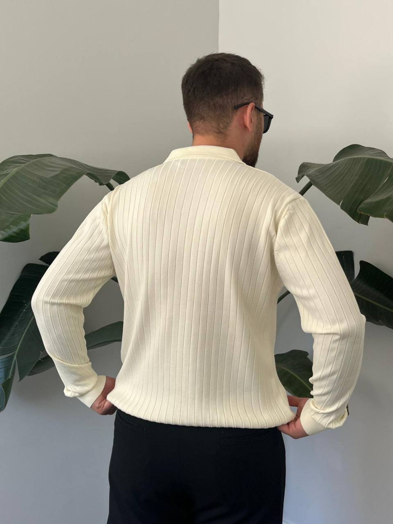 BayAygun 6540 Polo V Pat Yaka Kazak_Bej resmi